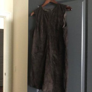 Suede Dress